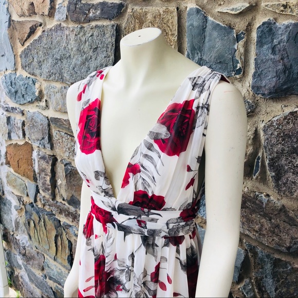 Lulu’s Queen of Hearts White Floral Print Dress - Picture 5 of 14